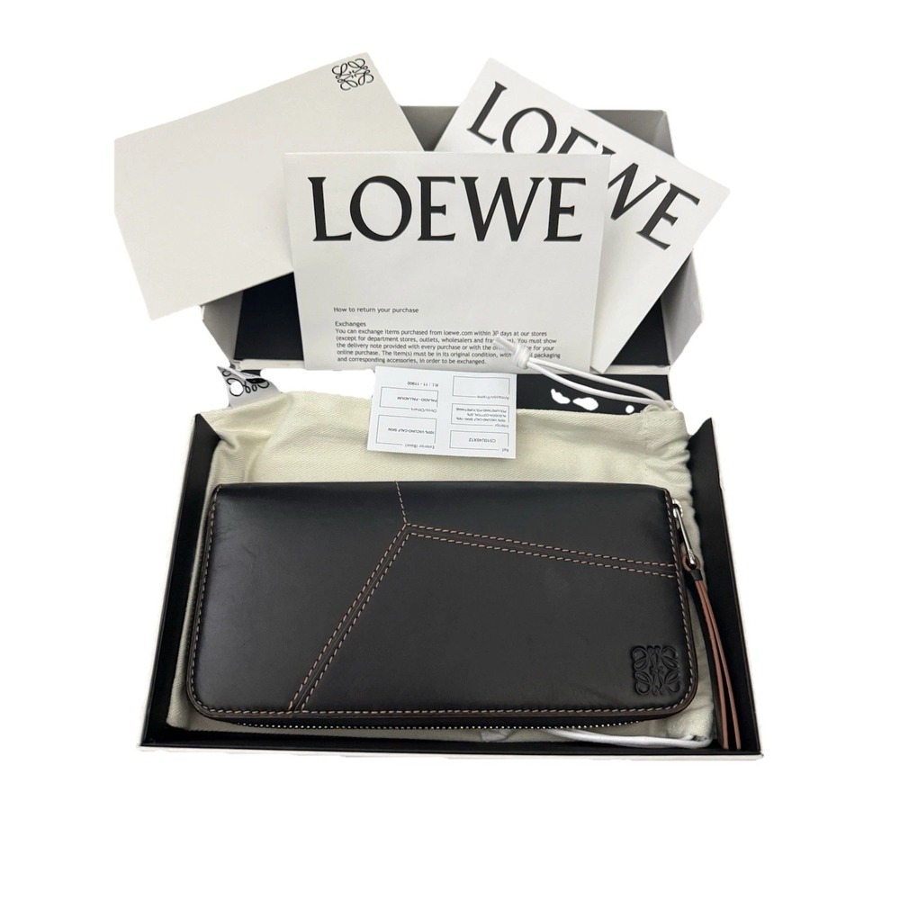 LOEWE Puzzle Zip-Around Long Wallet